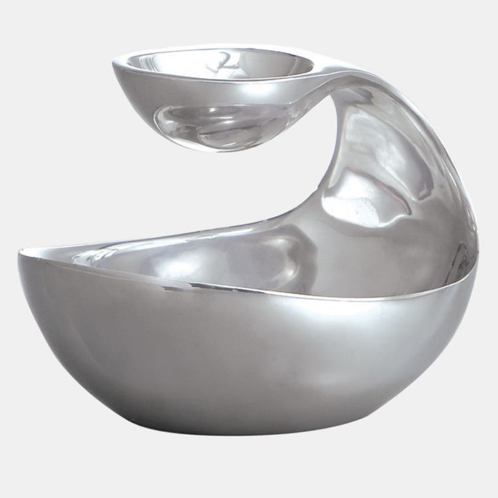 Nambe Scoop mini Tiered Bowel Server